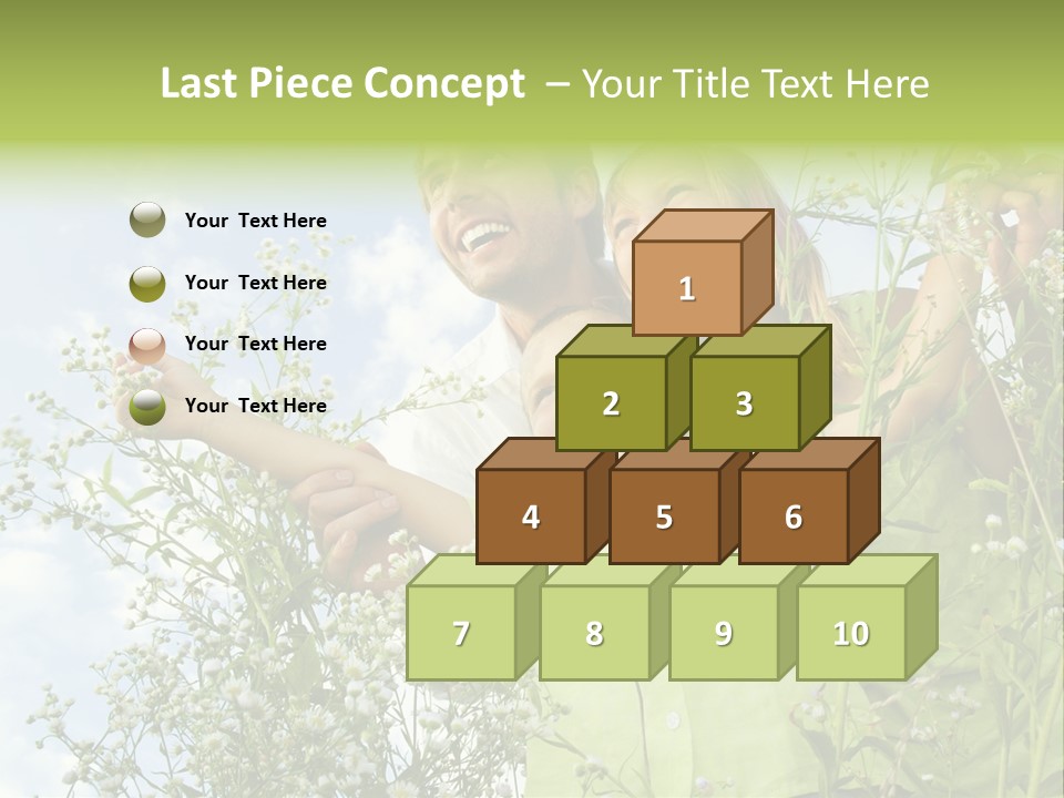 Person Son Beautiful PowerPoint Template