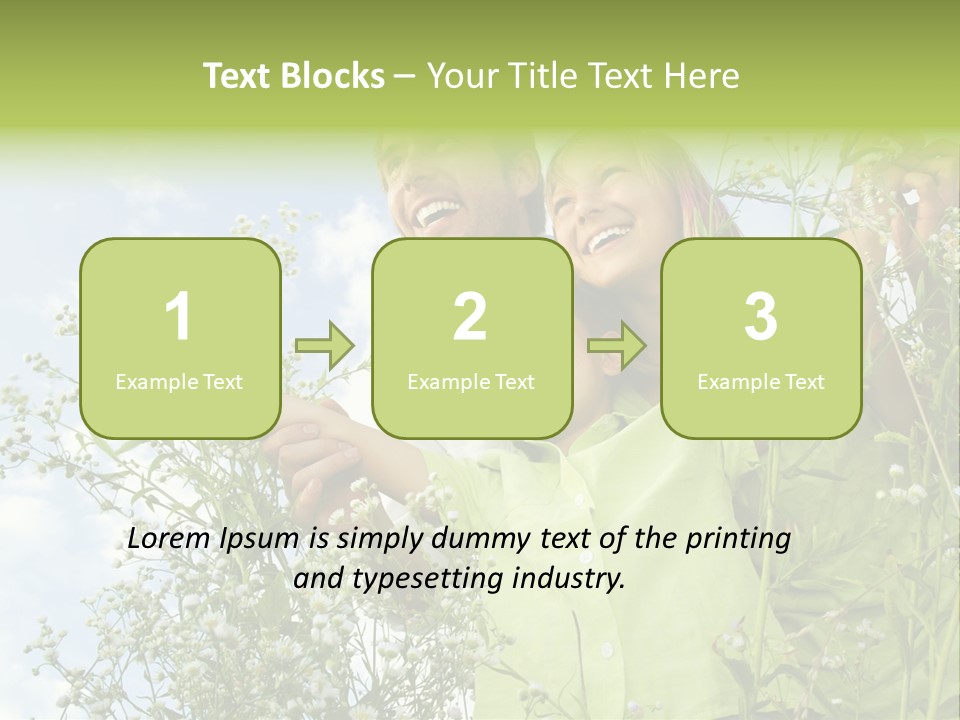 Person Son Beautiful PowerPoint Template