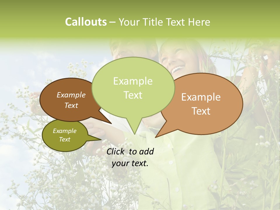 Person Son Beautiful PowerPoint Template