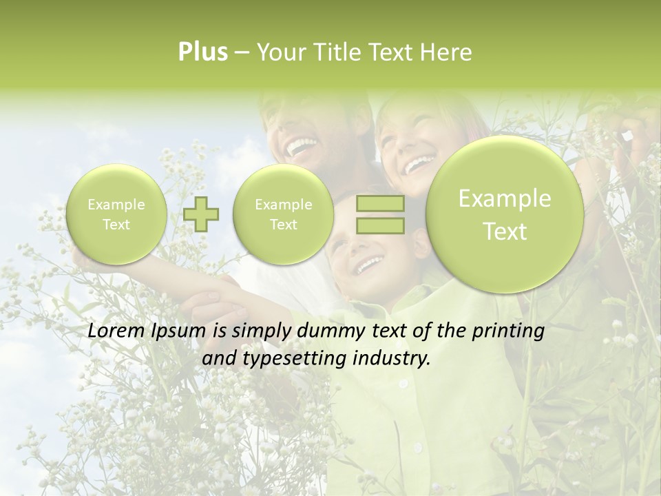 Person Son Beautiful PowerPoint Template