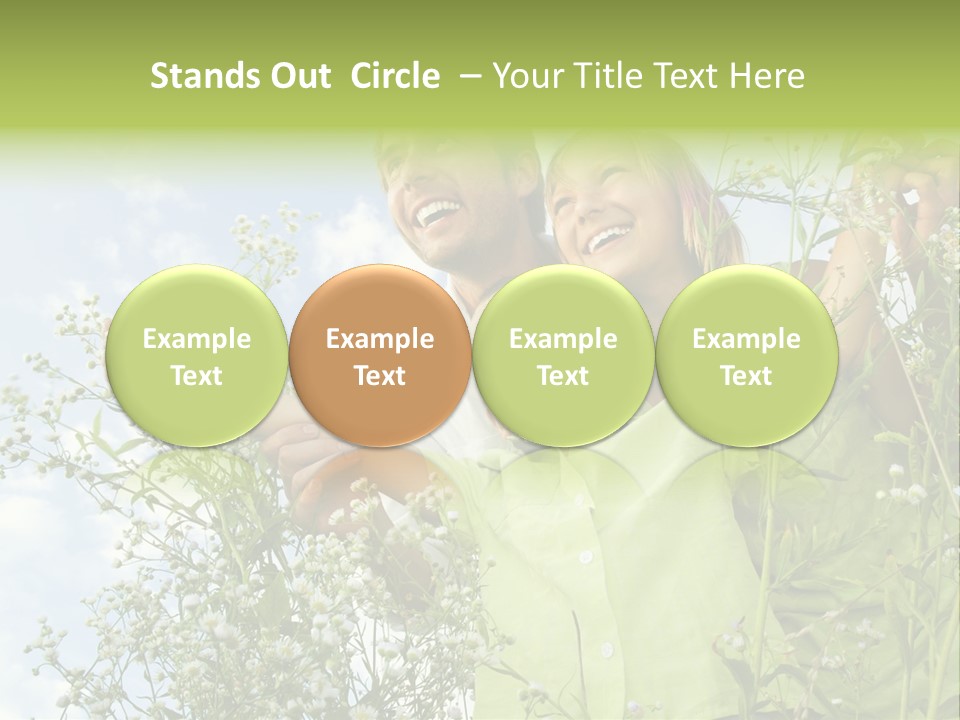 Person Son Beautiful PowerPoint Template