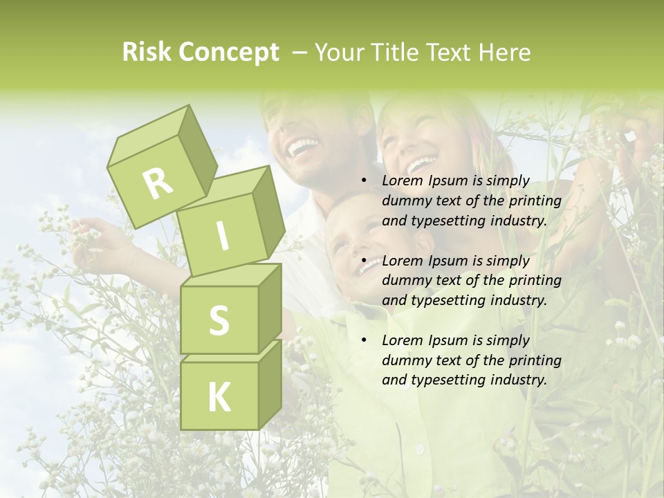 Person Son Beautiful PowerPoint Template