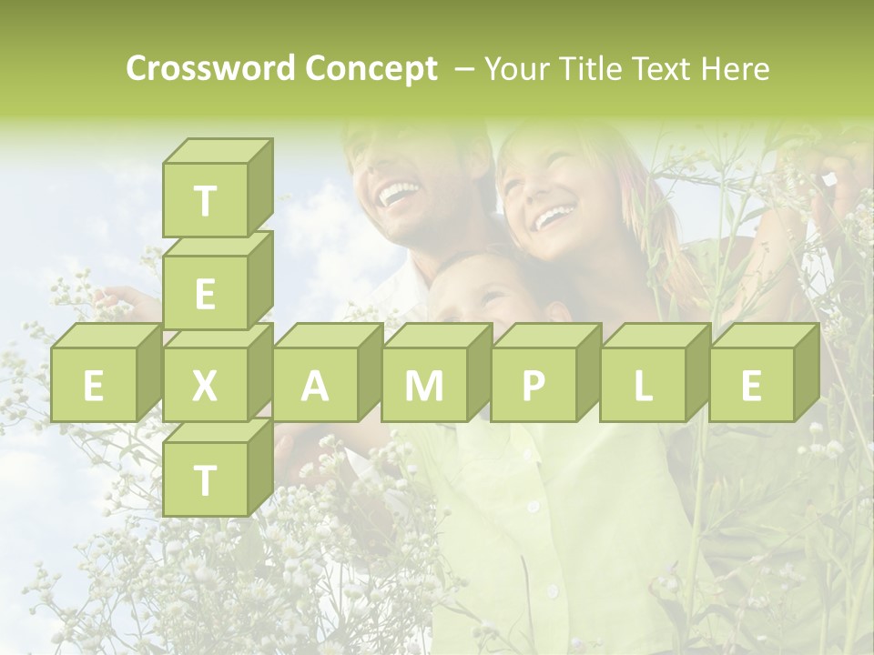 Person Son Beautiful PowerPoint Template