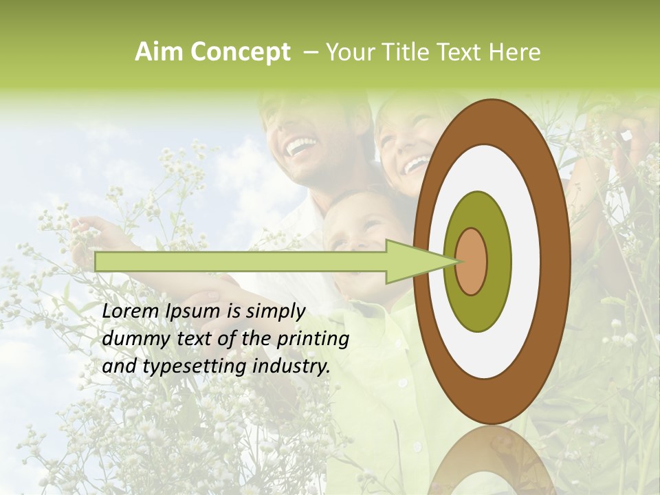 Person Son Beautiful PowerPoint Template