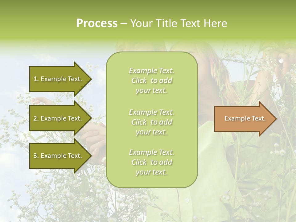 Person Son Beautiful PowerPoint Template
