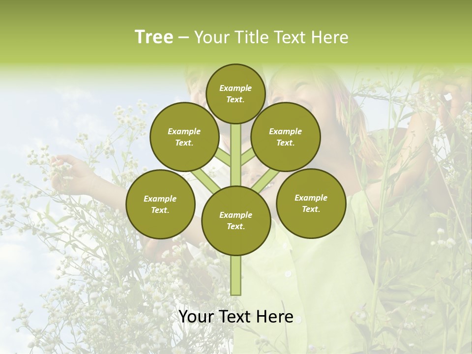 Person Son Beautiful PowerPoint Template