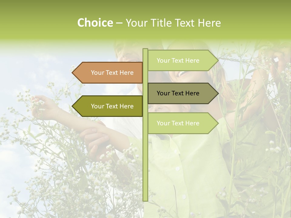 Person Son Beautiful PowerPoint Template