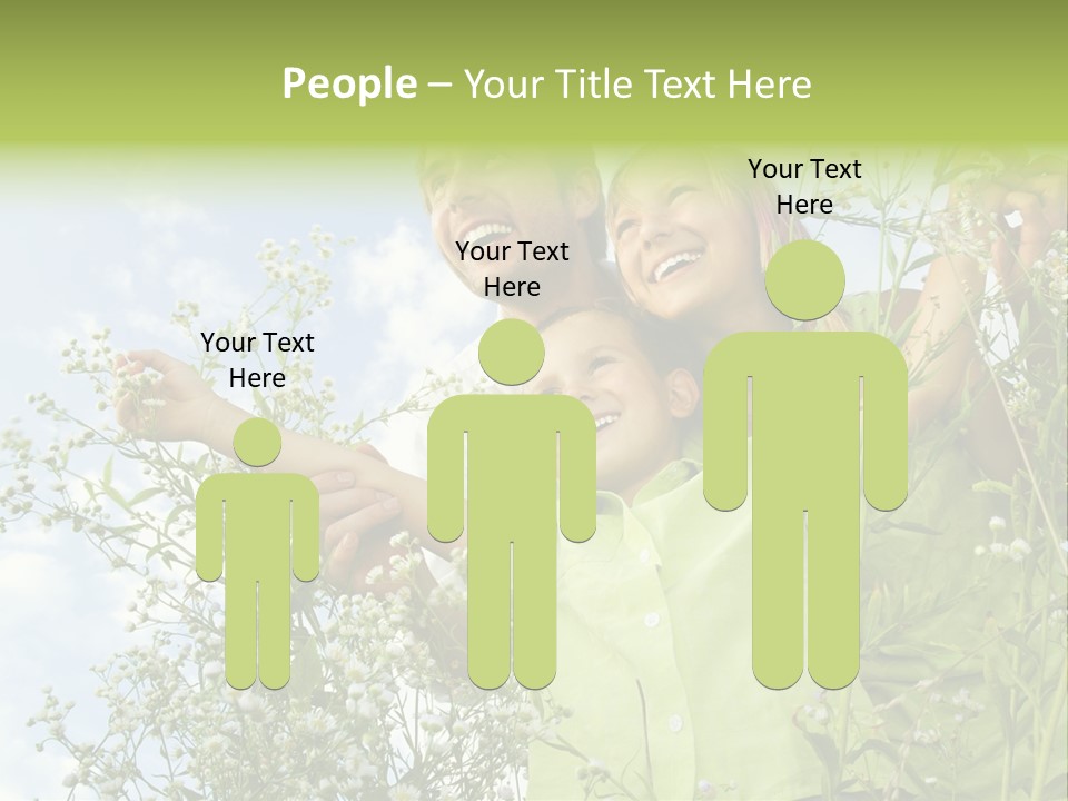 Person Son Beautiful PowerPoint Template