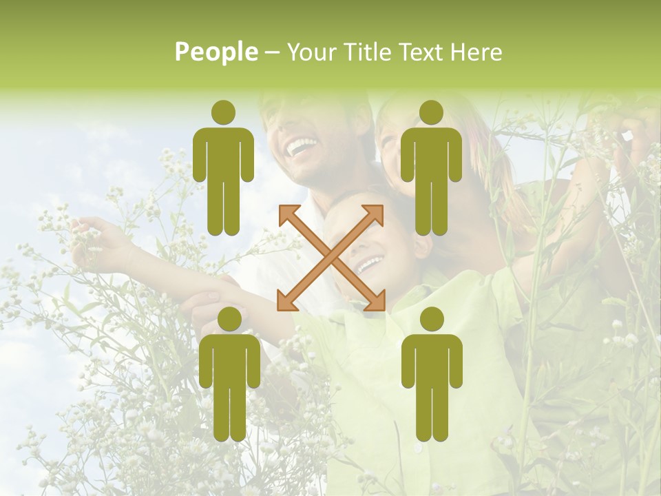 Person Son Beautiful PowerPoint Template