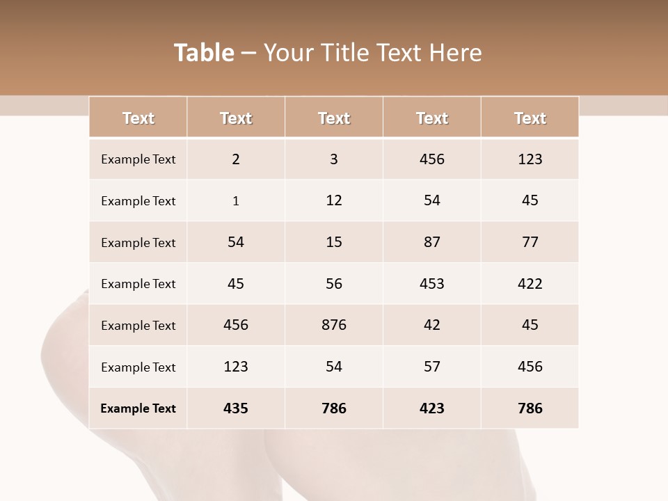 Bare White Hygiene PowerPoint Template