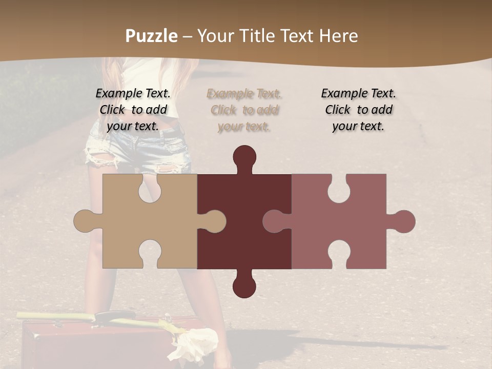 Tourism World People PowerPoint Template