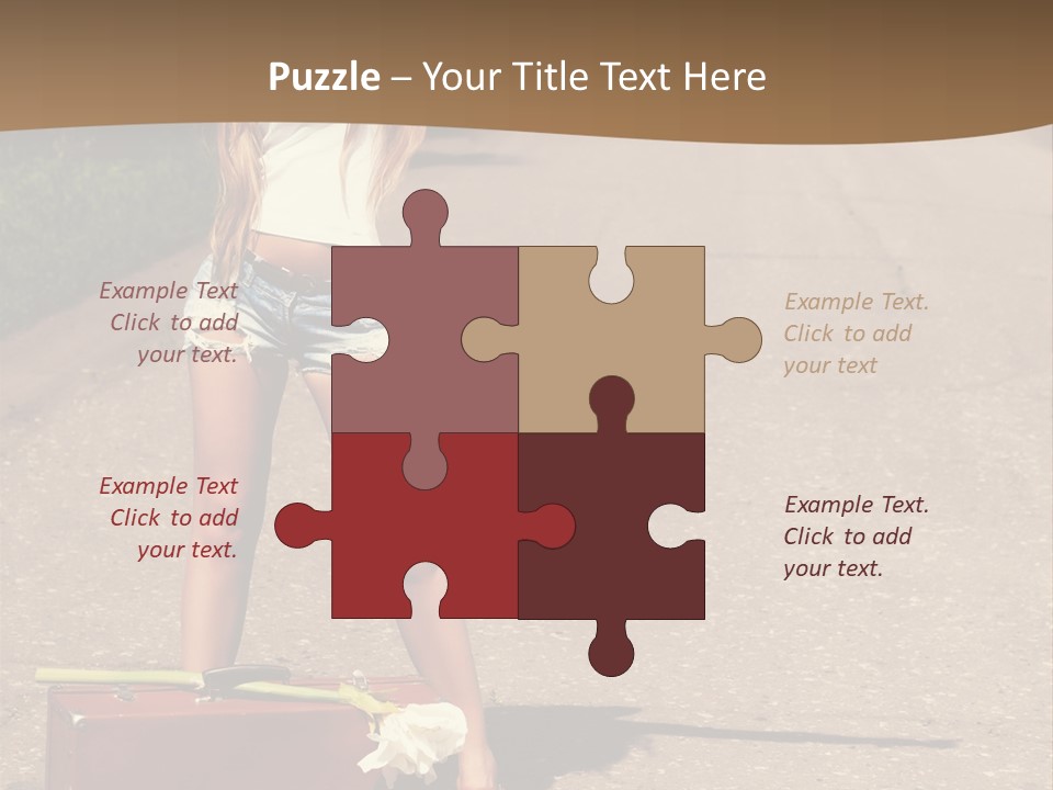 Tourism World People PowerPoint Template