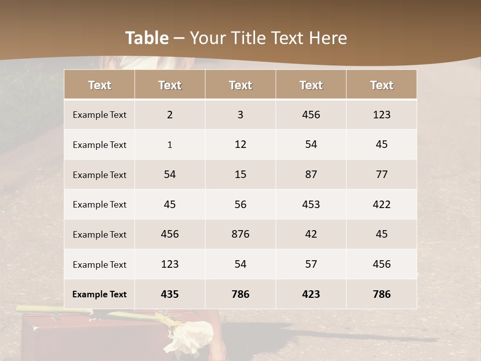 Tourism World People PowerPoint Template