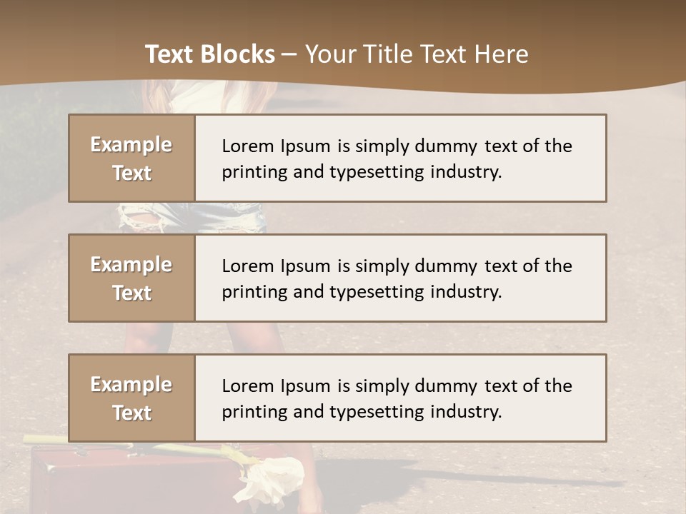 Tourism World People PowerPoint Template