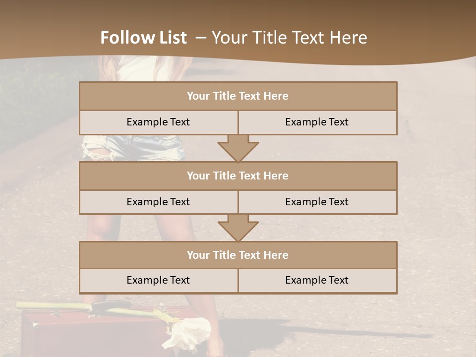Tourism World People PowerPoint Template