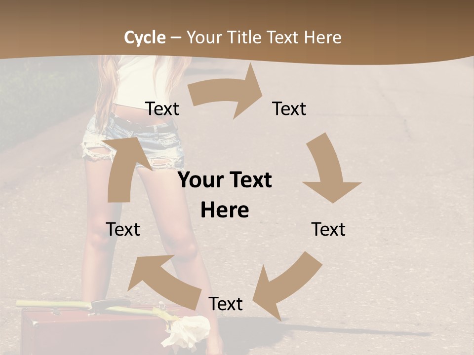 Tourism World People PowerPoint Template