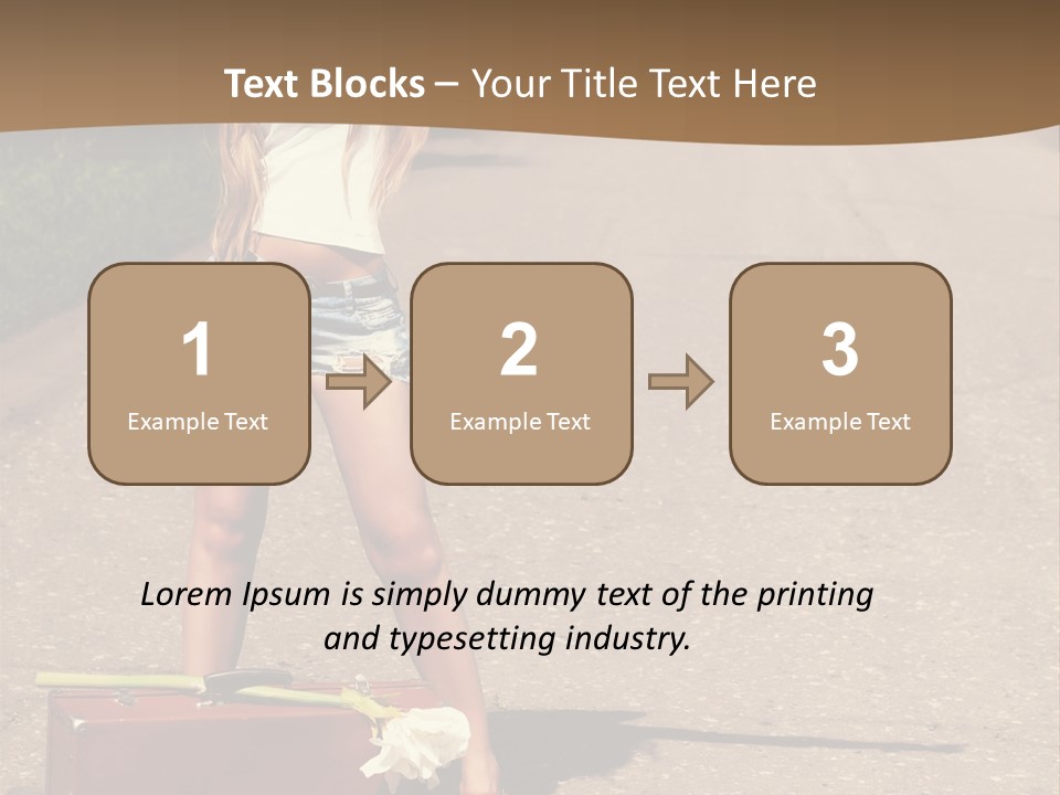 Tourism World People PowerPoint Template