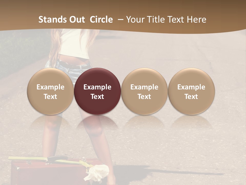 Tourism World People PowerPoint Template