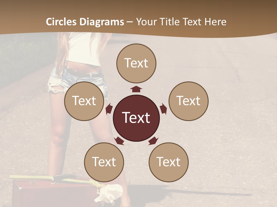 Tourism World People PowerPoint Template