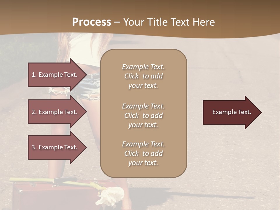 Tourism World People PowerPoint Template