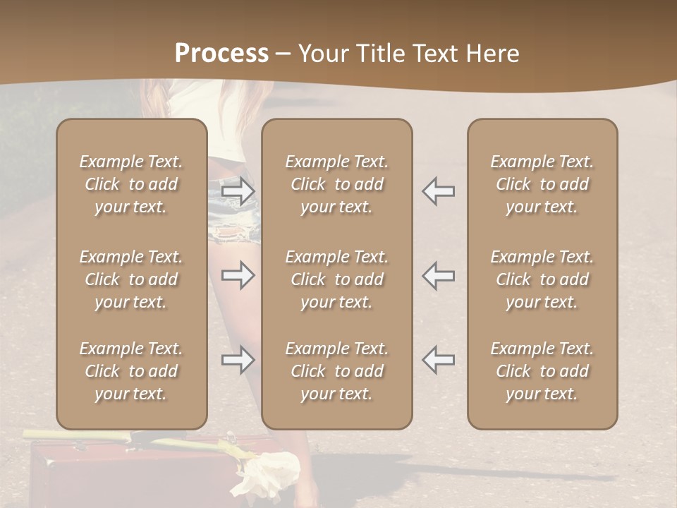 Tourism World People PowerPoint Template