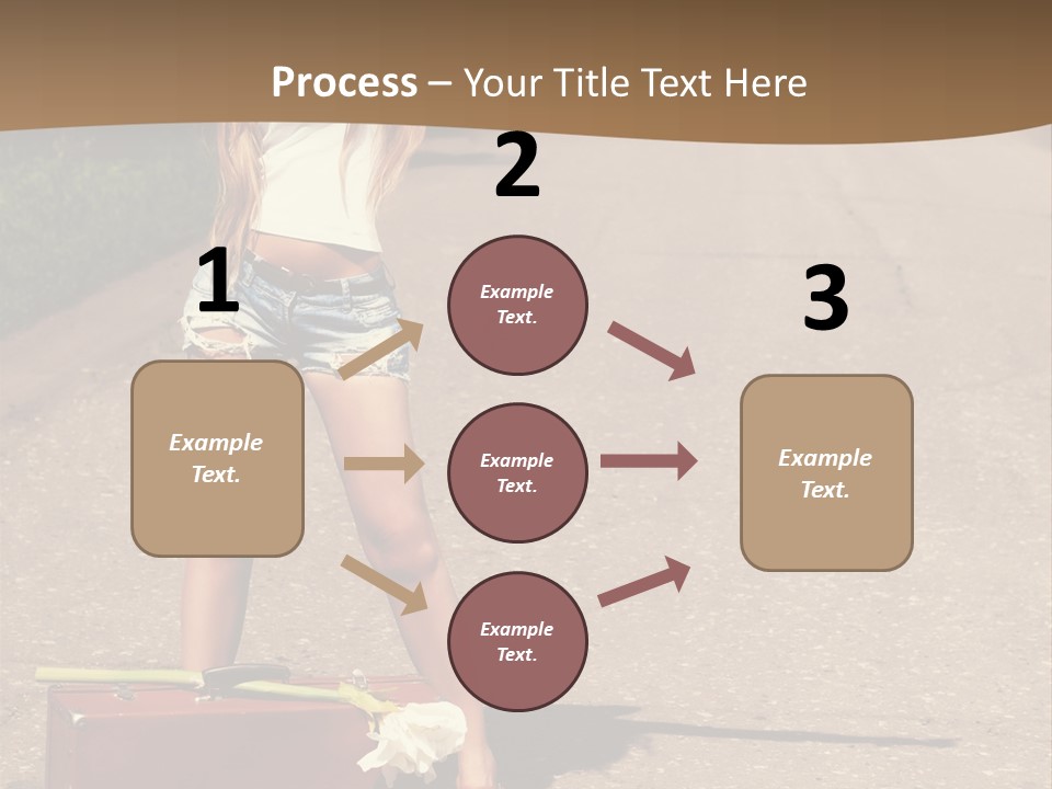 Tourism World People PowerPoint Template