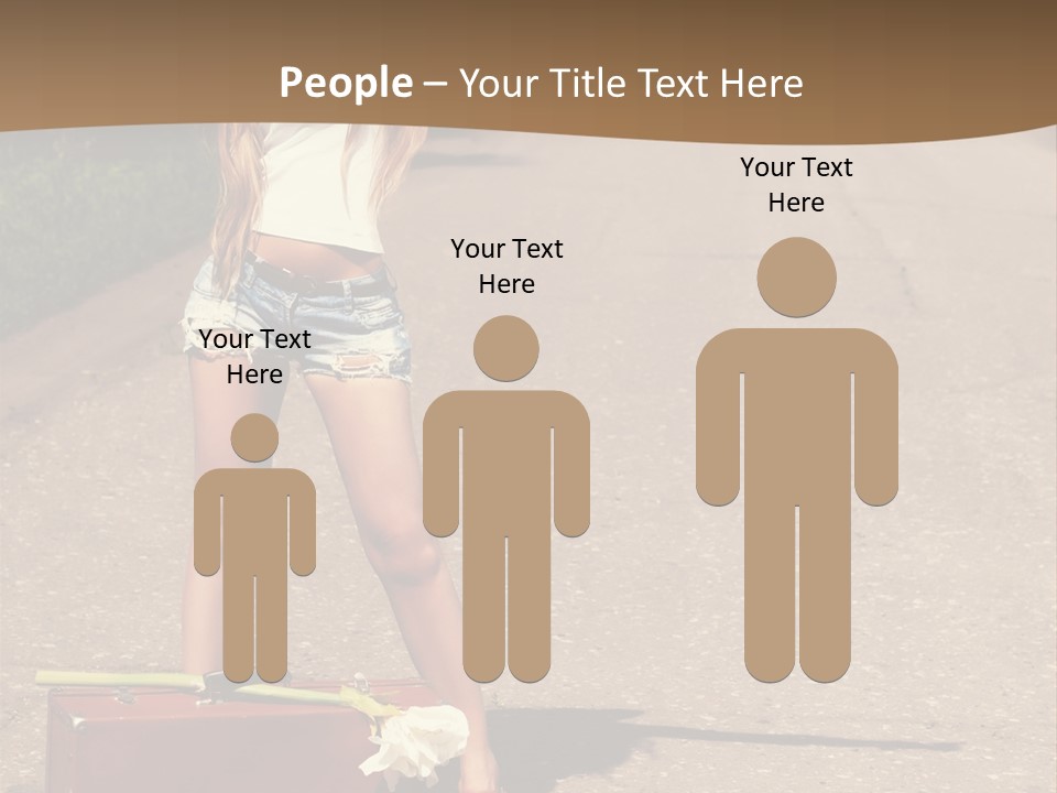 Tourism World People PowerPoint Template