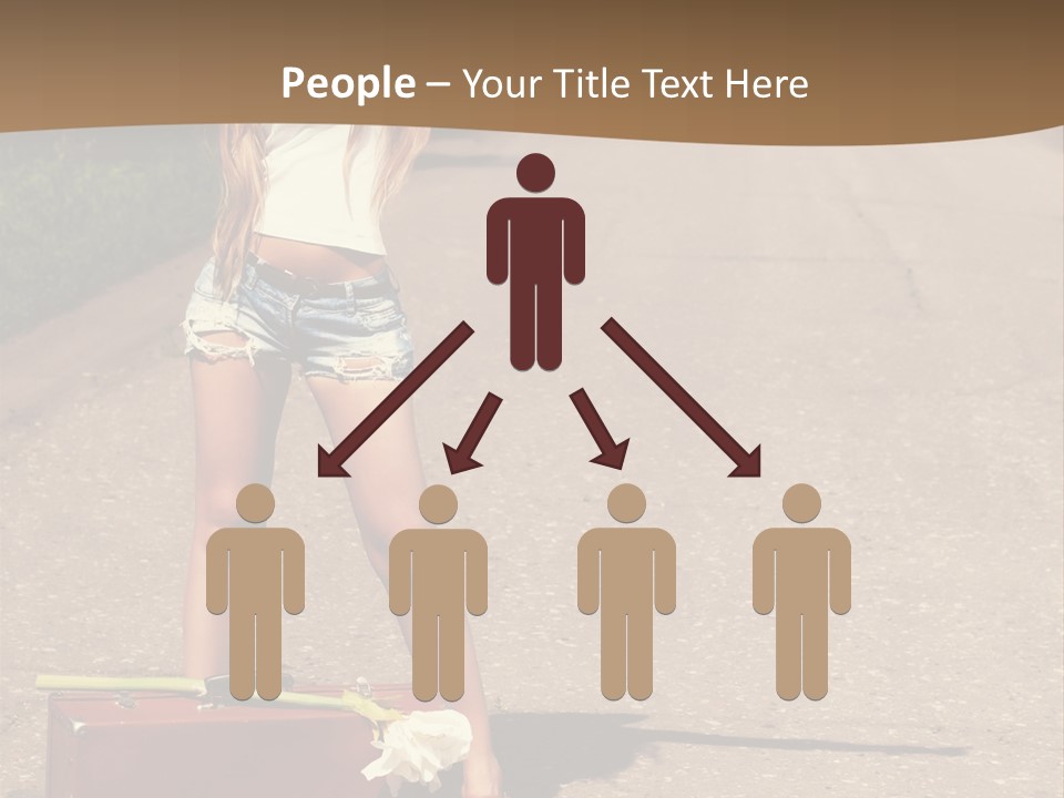 Tourism World People PowerPoint Template