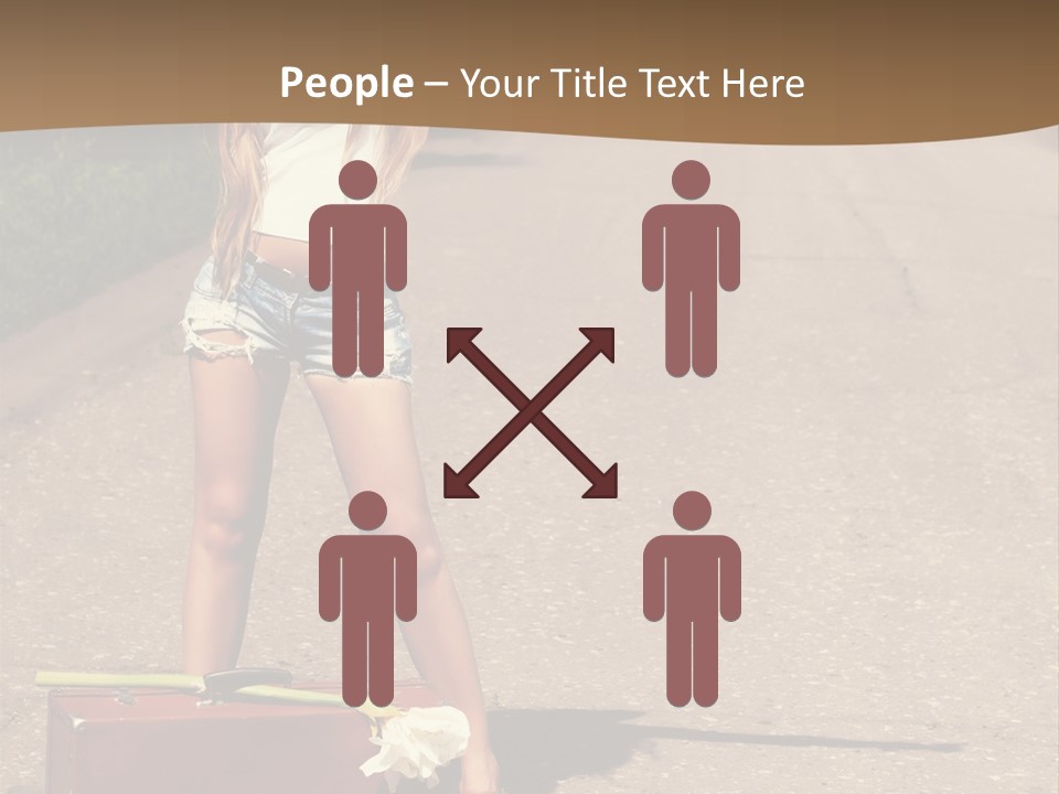 Tourism World People PowerPoint Template