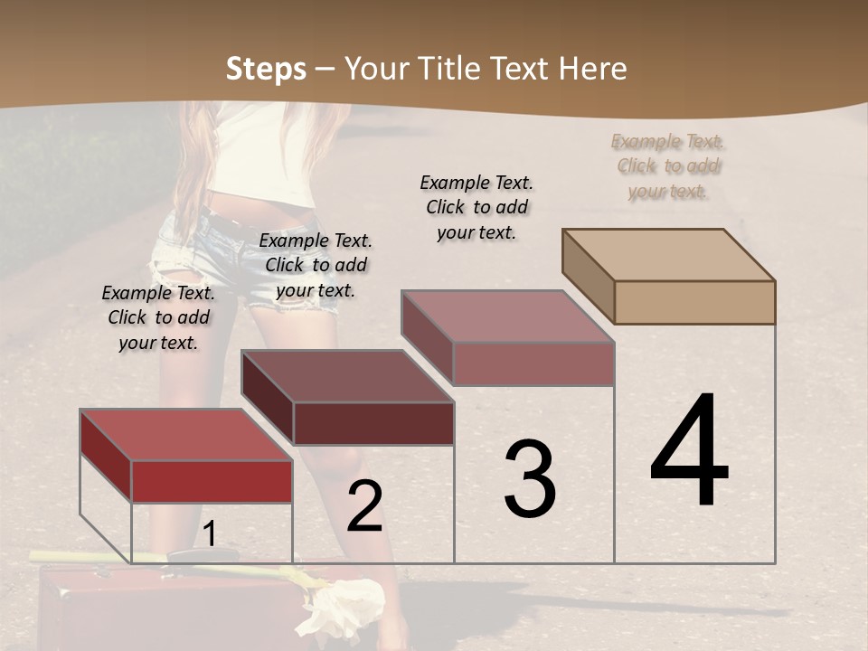 Tourism World People PowerPoint Template