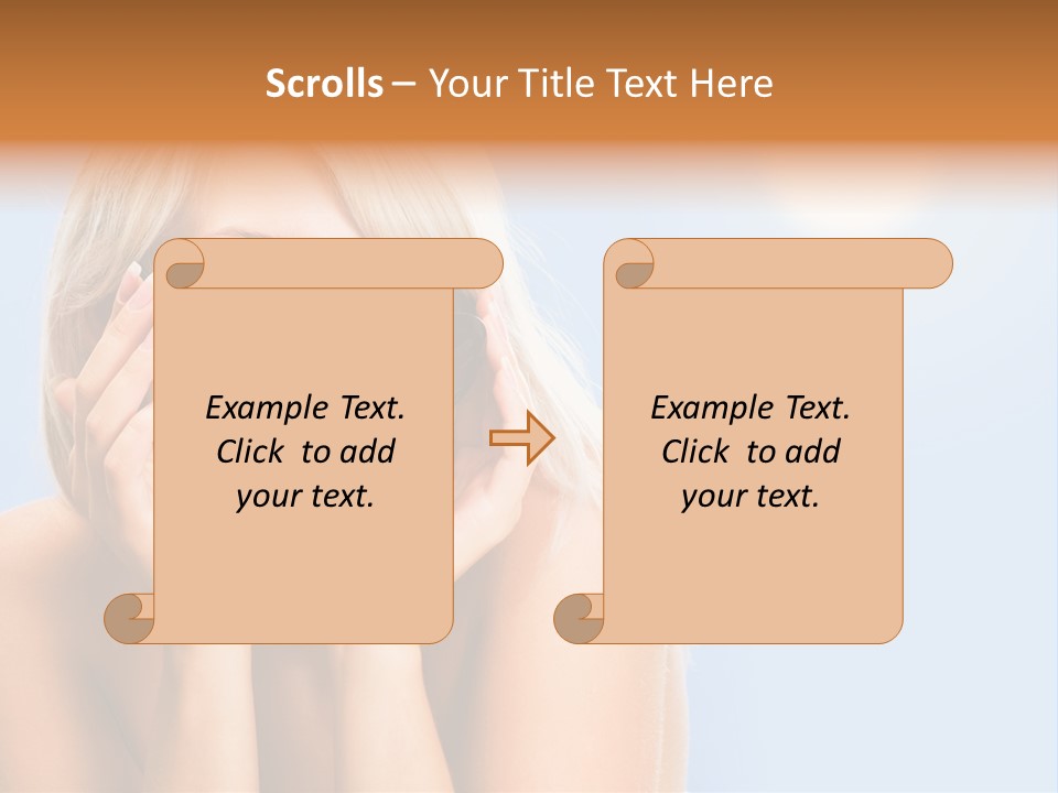 Pretty Charming Beach PowerPoint Template