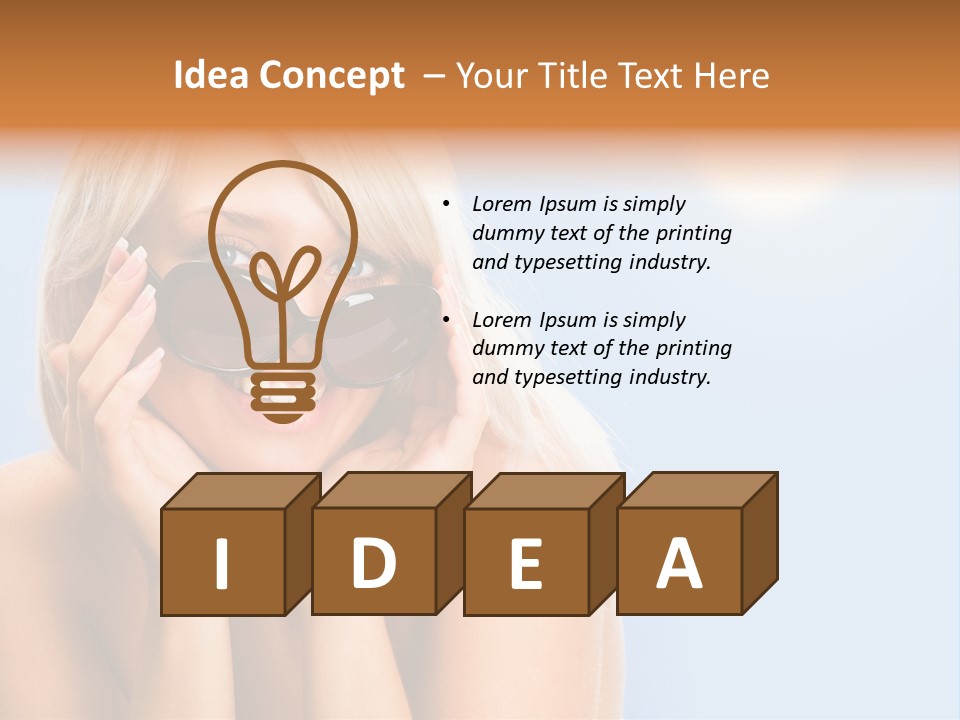 Pretty Charming Beach PowerPoint Template