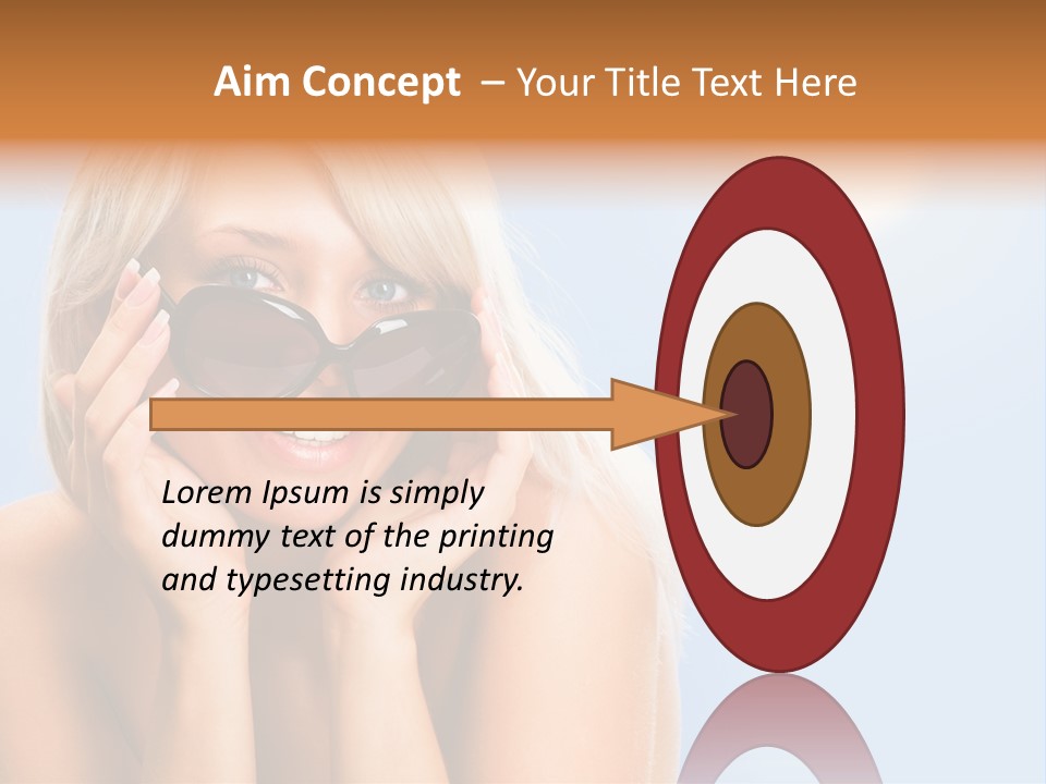 Pretty Charming Beach PowerPoint Template