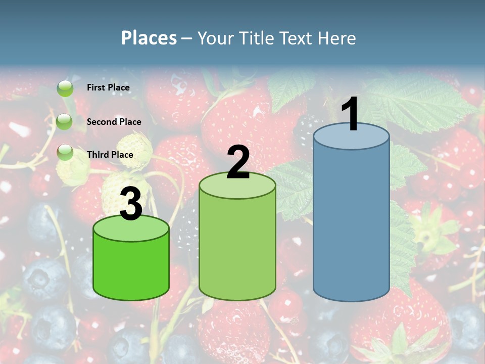 Green Diet Background PowerPoint Template