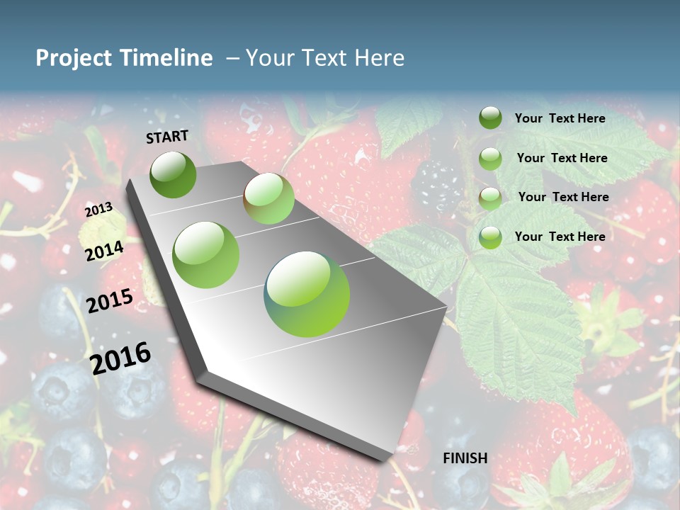 Green Diet Background PowerPoint Template