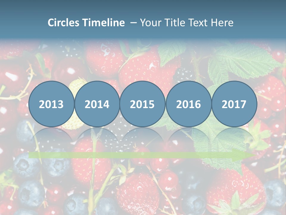 Green Diet Background PowerPoint Template