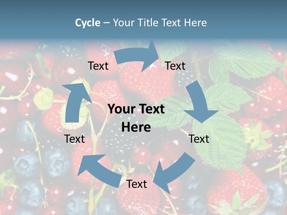 Green Diet Background PowerPoint Template