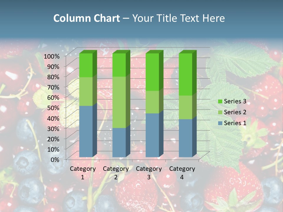 Green Diet Background PowerPoint Template