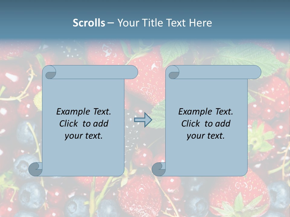 Green Diet Background PowerPoint Template