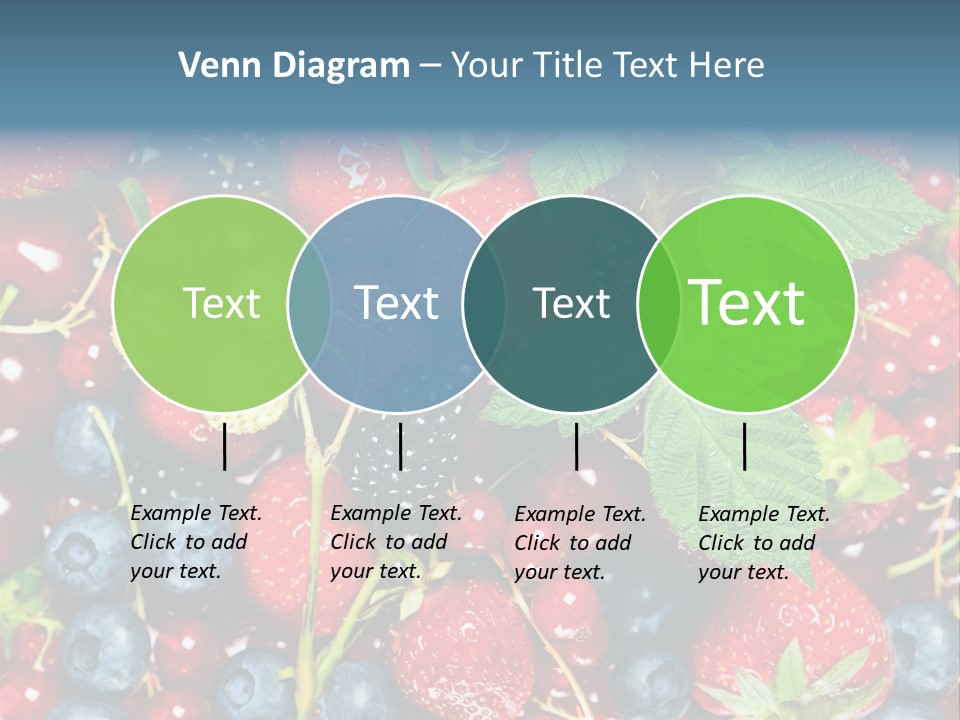 Green Diet Background PowerPoint Template