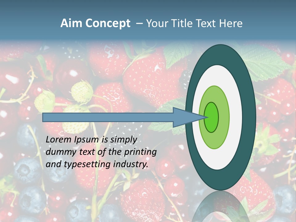 Green Diet Background PowerPoint Template