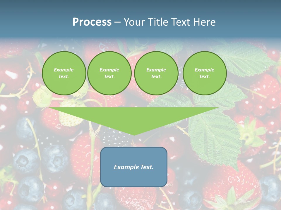 Green Diet Background PowerPoint Template