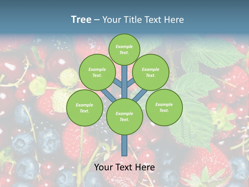 Green Diet Background PowerPoint Template