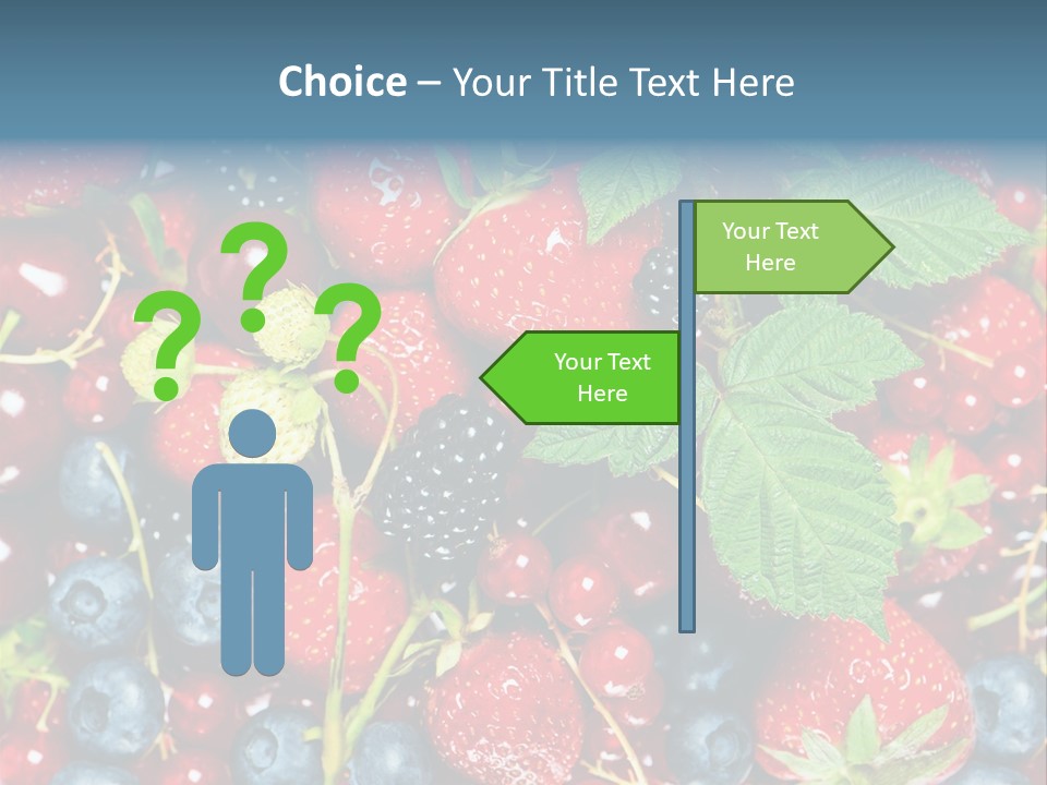 Green Diet Background PowerPoint Template