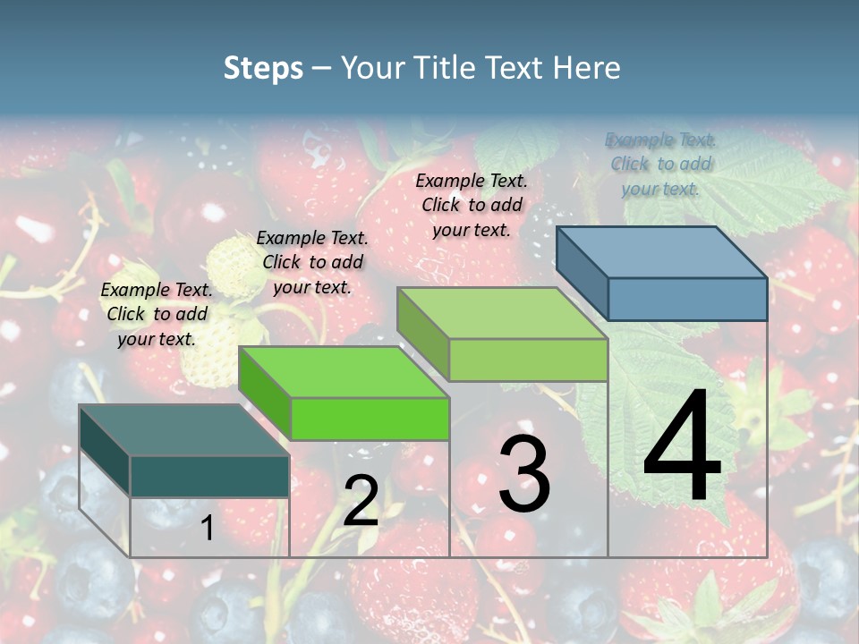 Green Diet Background PowerPoint Template