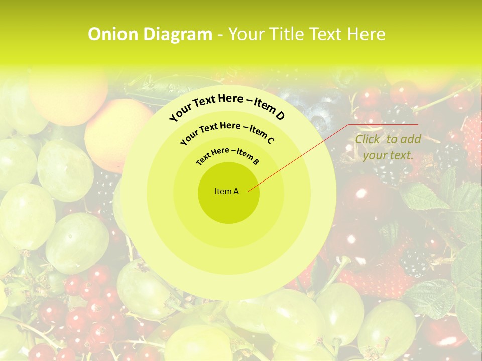 Black Green Eating PowerPoint Template