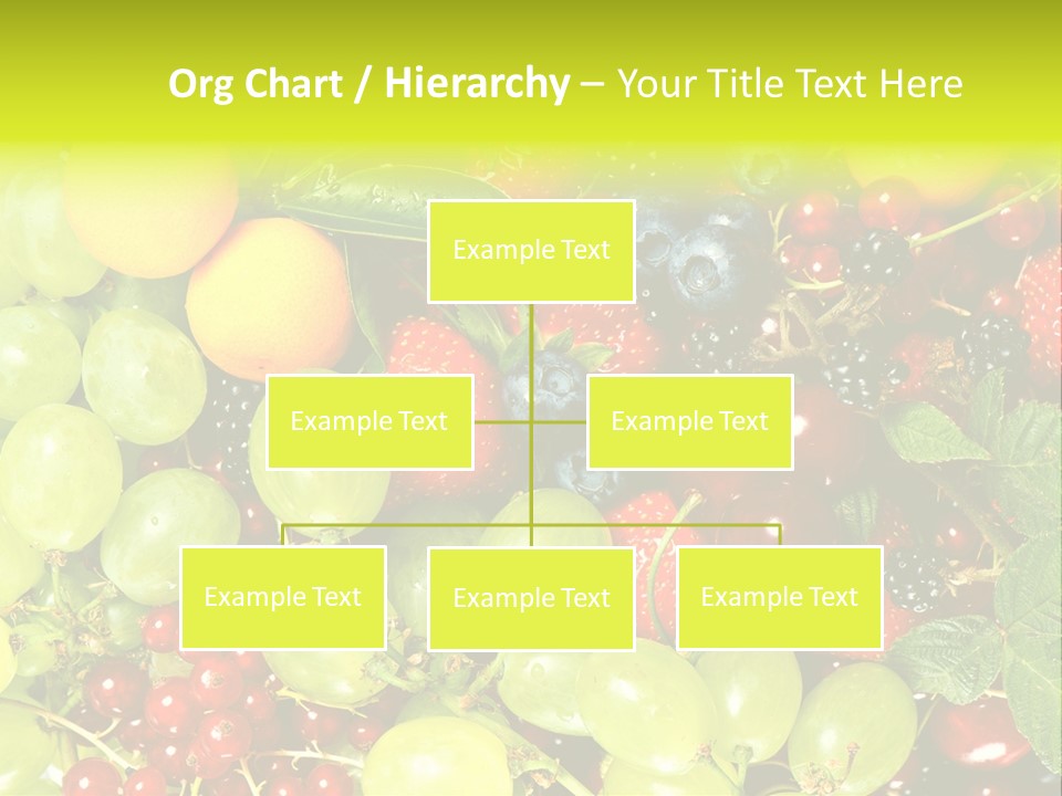 Black Green Eating PowerPoint Template