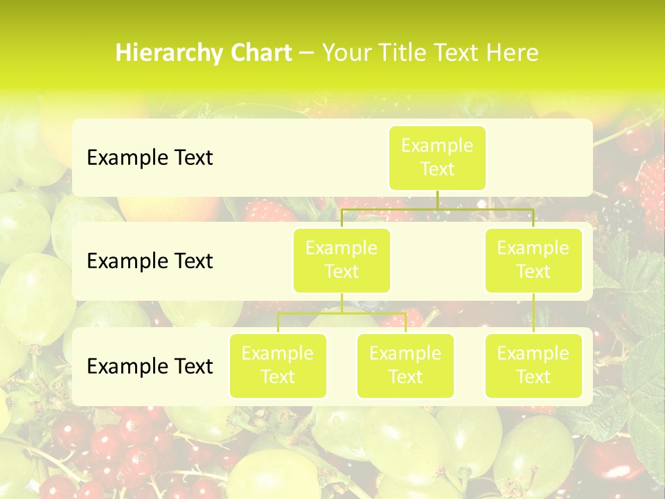 Black Green Eating PowerPoint Template
