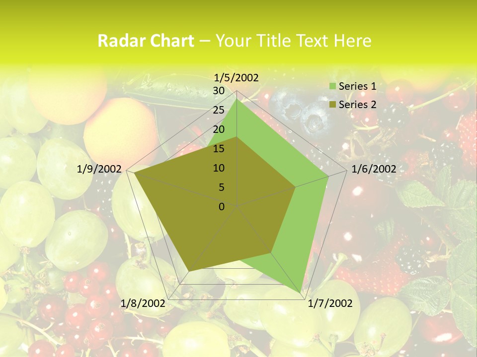 Black Green Eating PowerPoint Template