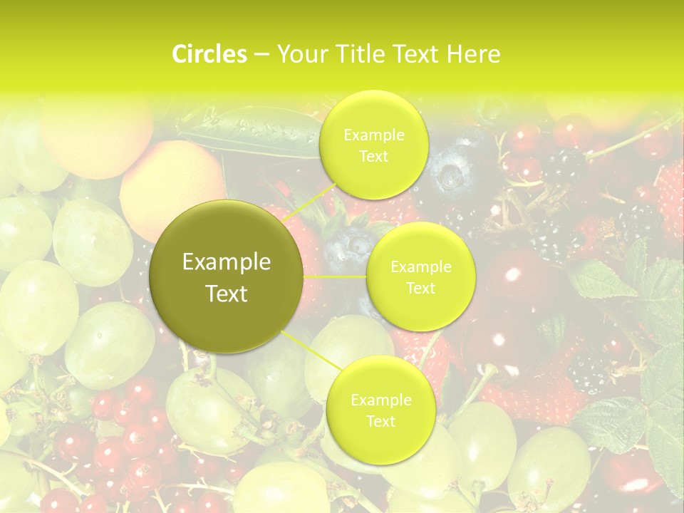 Black Green Eating PowerPoint Template